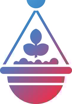 Air Planting Vector Icon