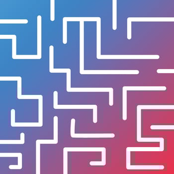 Maze Challenge Vector Icon