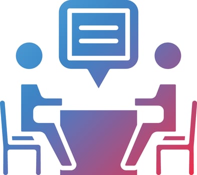 Interview Vector Icon