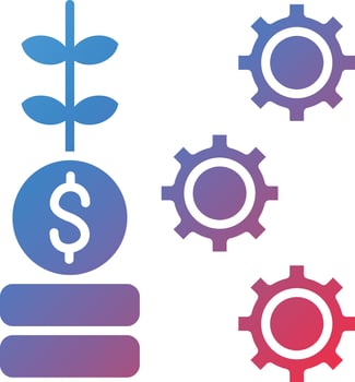 Investment Management Vector Icon