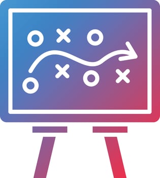 Strategic Plan Vector Icon