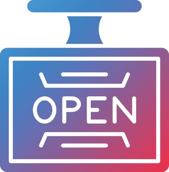 Open Vector Icon