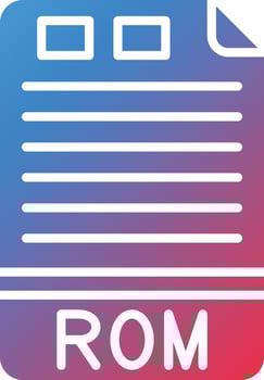 ROM Vector Icon