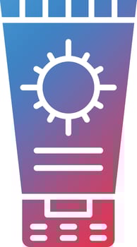 Sunscreen Vector Icon