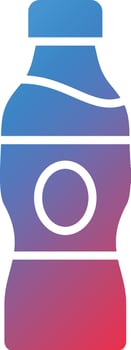 Water Bottle Vector Icon