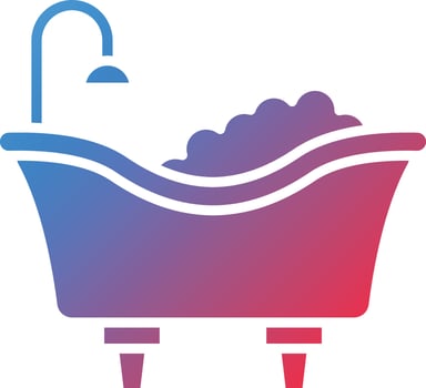 Bathtub Vector Icon