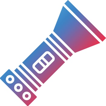 Flashlight Vector Icon
