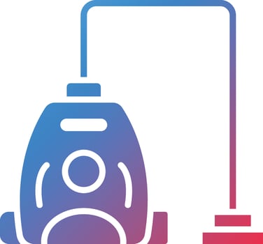 Vacuum Cleaner Vector Icon