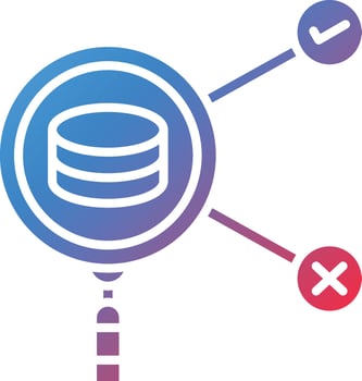 Decision Intelligence Vector Icon