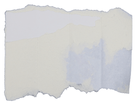 Torn pieces of corrugated paper on transparent background png file