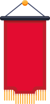 Red scroll banner chinese png