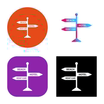 Signboard Vector Icon