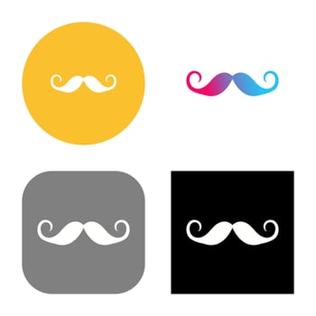 Moustache Vector Icon