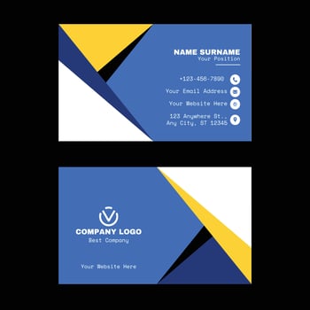 Creative Business Card Design Templates. Professional and elegant abstract Business card templates  perfect for your company and job title. Business card vector design templates.