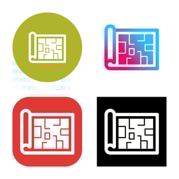 Blueprint Vector Icon