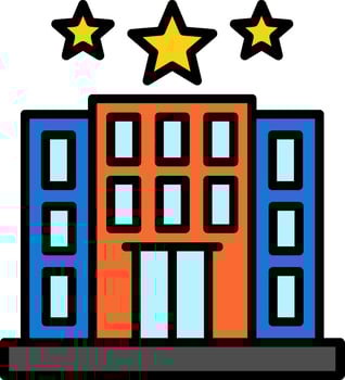 Hotel Vector Icon