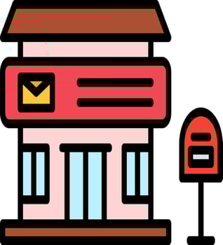 Post Office Vector Icon