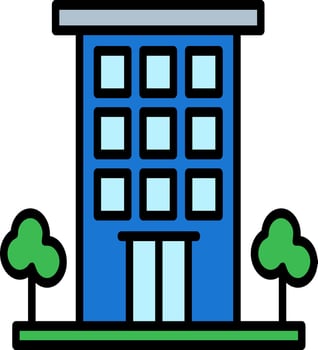 Condominium Vector Icon
