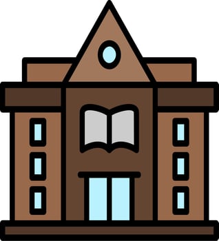 Library Vector Icon