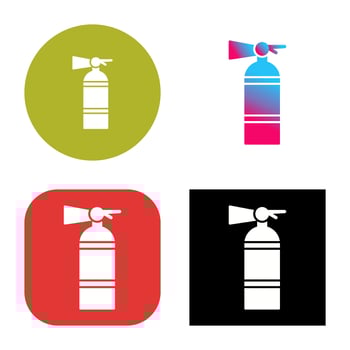 Fire Extinguisher Vector Icon
