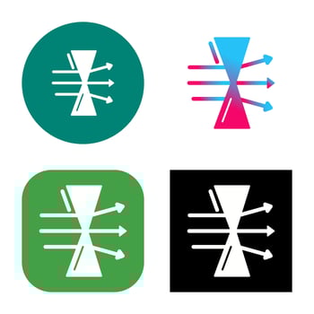 Dispersion Vector Icon