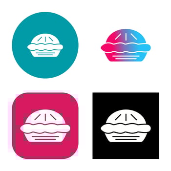 Pie Vector Icon