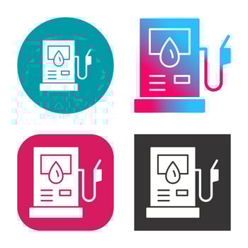Petrol Pump Vector Icon