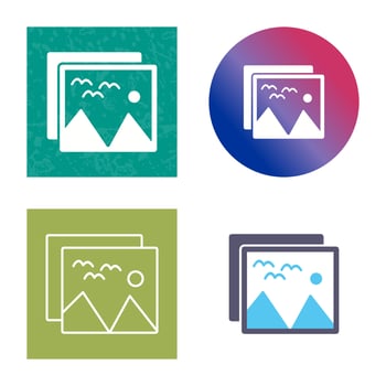 Pictures Vector Icon