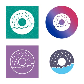 Doughnut Vector Icon