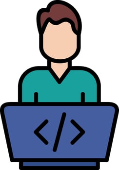 Programmer Vector Icon