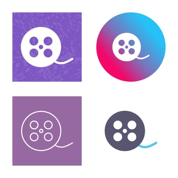 Reel Vector Icon