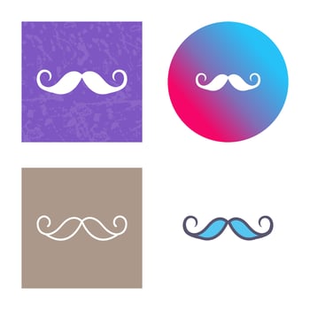 Moustache Vector Icon