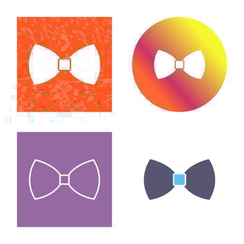 Bow Tie Vector Icon