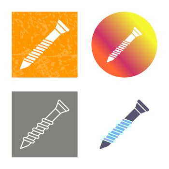 Screw Vector Icon