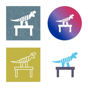 Bones Exhibit Vector Icon