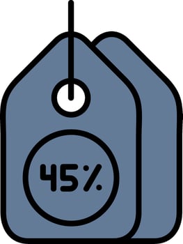 Disscount Tag Vector Icon