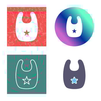 Bib Vector Icon