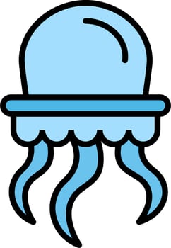 Jellyfish Vector Icon