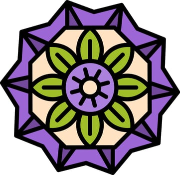 Mandala Vector Icon