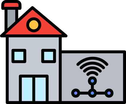 Smart Home Vector Icon