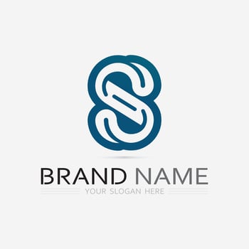 Business corporate S letter logo vector