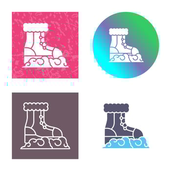 Snow Boots Vector Icon