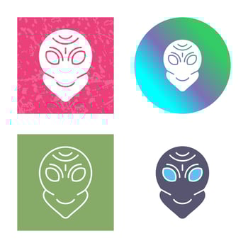 Alien Vector Icon
