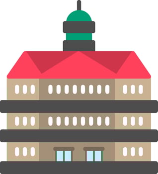 Royal Palace Vector Icon