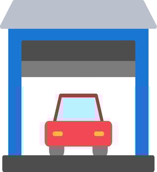 Garage Vector Icon