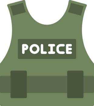 Body Armor Vector Icon