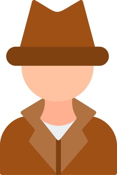 Detective Vector Icon