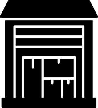 Warehouse Vector Icon