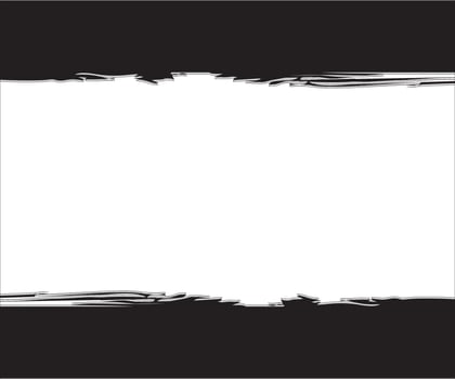Black and White Torn Paper Background vector