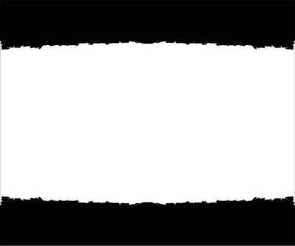 Black and White Torn Paper Background vector